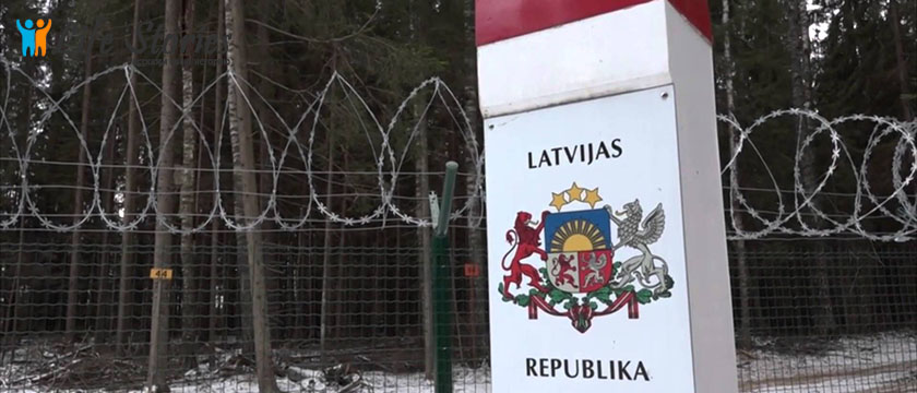 Порядок действий при въезде в Латвию