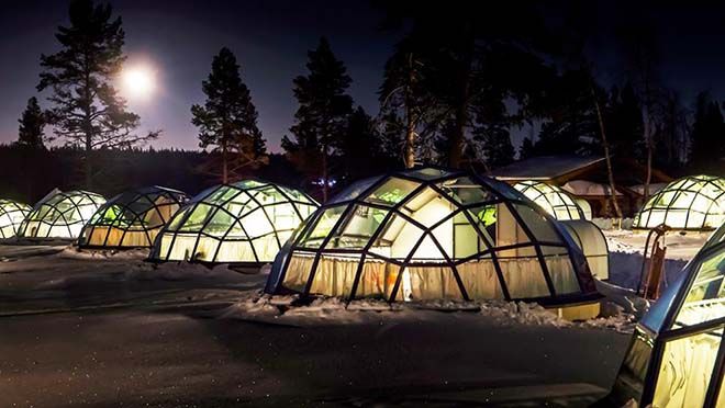 Отель Kakslauttanen Arctic Resort